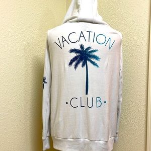 CHASER Cloth Vacation Club Zip Up Hoodie Jacket